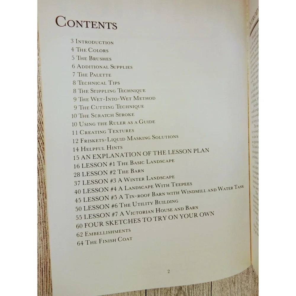 Acrylics Landscape Paint Book 1984 Walter Foster Instruction R Bradford‎ Johnson
